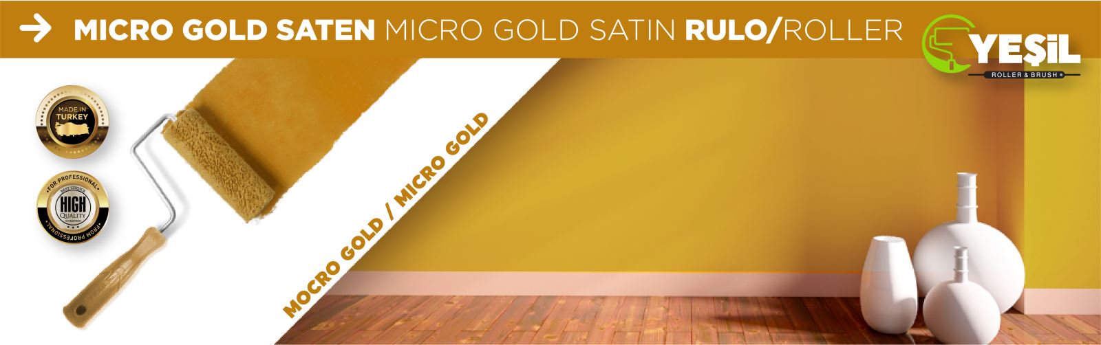 MIKRO GOLD SATEN RULO